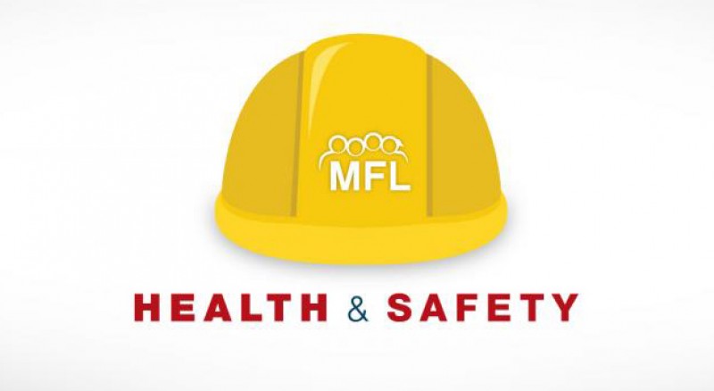 MFL Health and Safety with hard hat