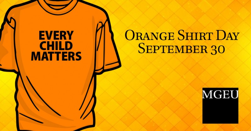 Every Child Matters - Orange shirt day